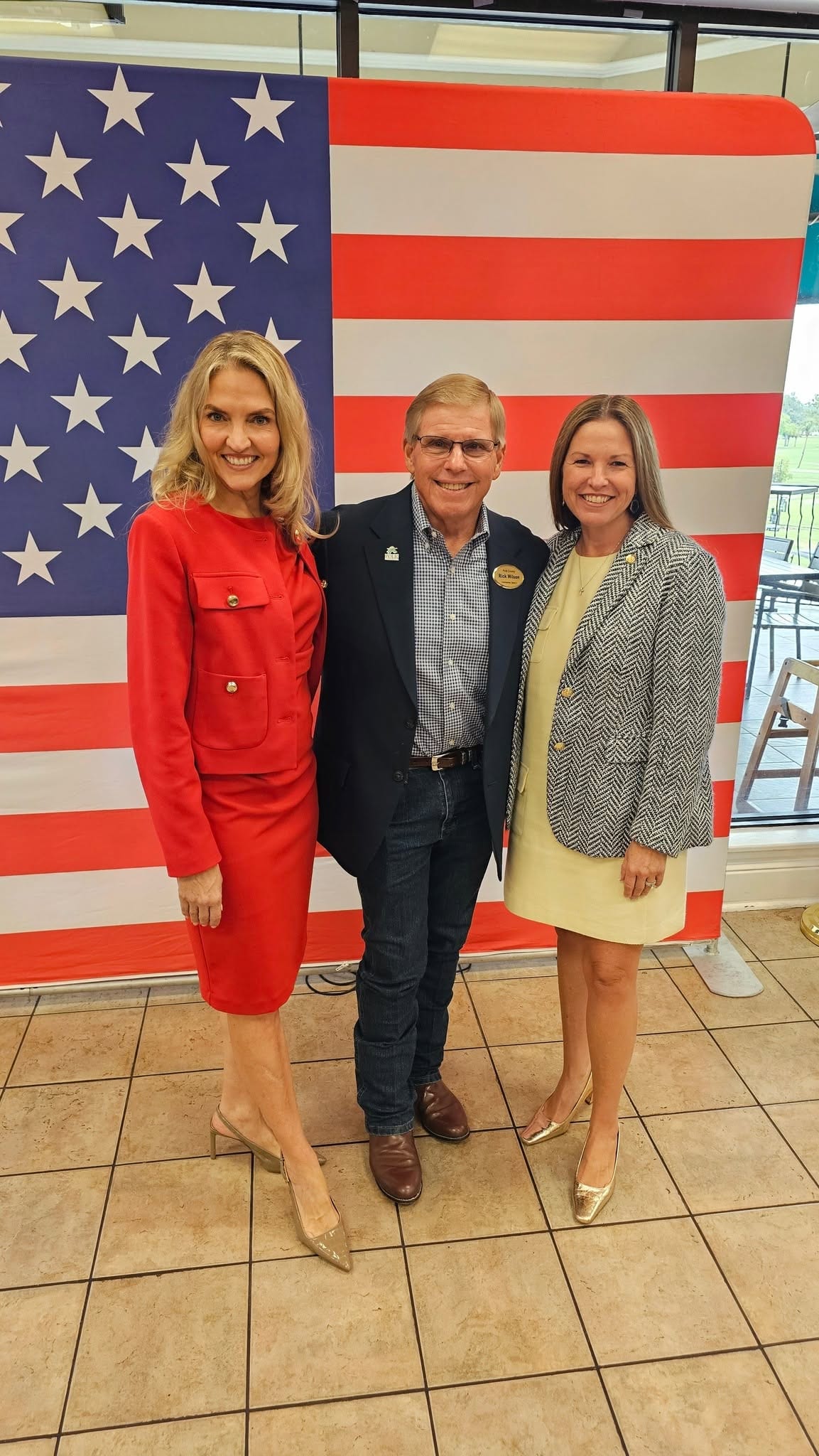 Rick Wilson with Rep. Jennifer Canady and Rep. Jennifer Kincart Jonson